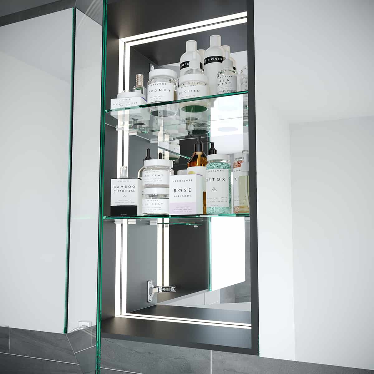 Spiegelschrank Rückwand verspiegelt Spiegelschrank Rückwand verspiegelt